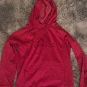 Pink Adidas hoodie!